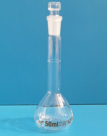 RH RH 青岛库 高硼硅标口量瓶 六角 A级50ml RHX 优等品高过检率 刻标（酸洗不掉色） 六角 A级50ml 六角 A级50ml
