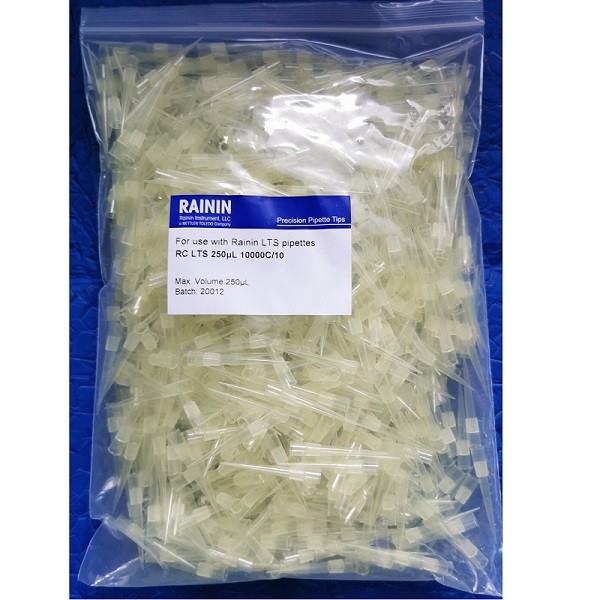 Rainin Rainin Rainin瑞宁  圆柱型200ul吸头,移液器吸头 RC LTS 250μL 10000C/10 CN 1000支/包 1000支/包