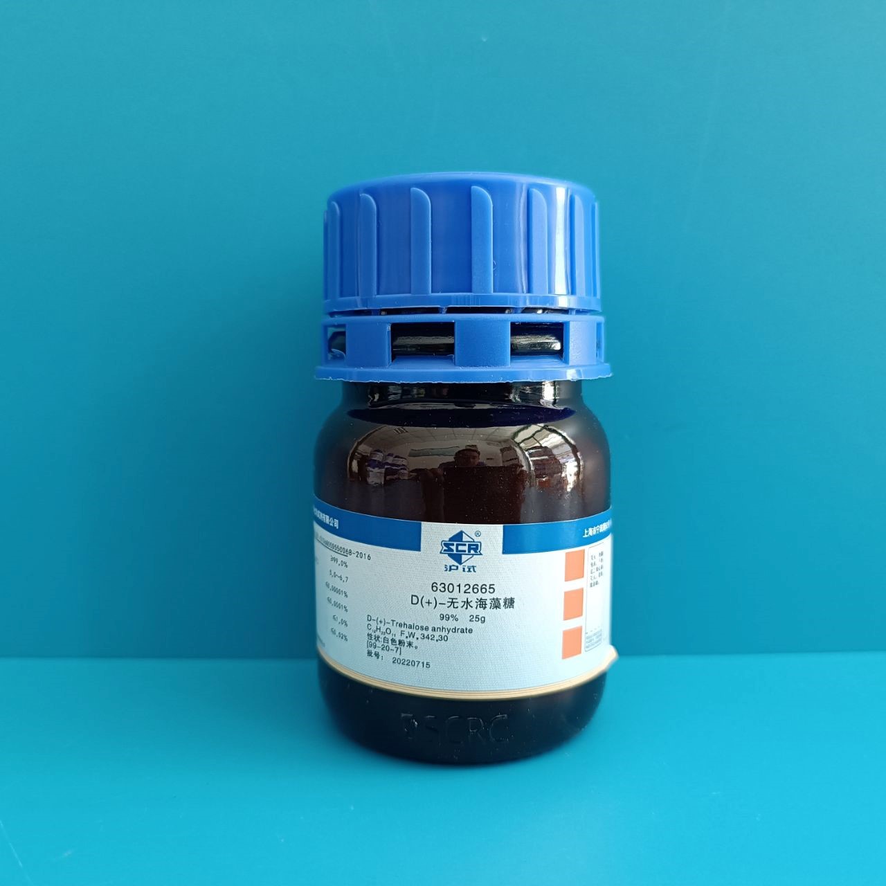 国药 沪试 国药 沪试 济南库 D（+）-无水海藻糖 AR 25G 99% 国药 AR 25G 99% AR 25G 99%