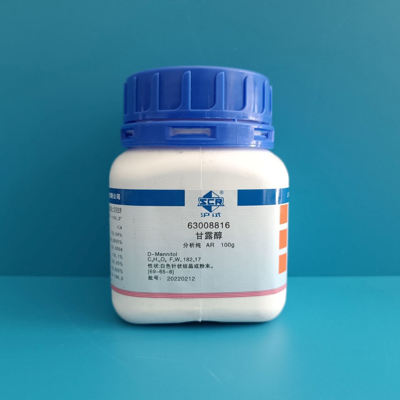 沪试 沪试 青岛库 D-甘露醇 AR 100G 国药 AR 100G 青岛库 AR 100G 青岛库