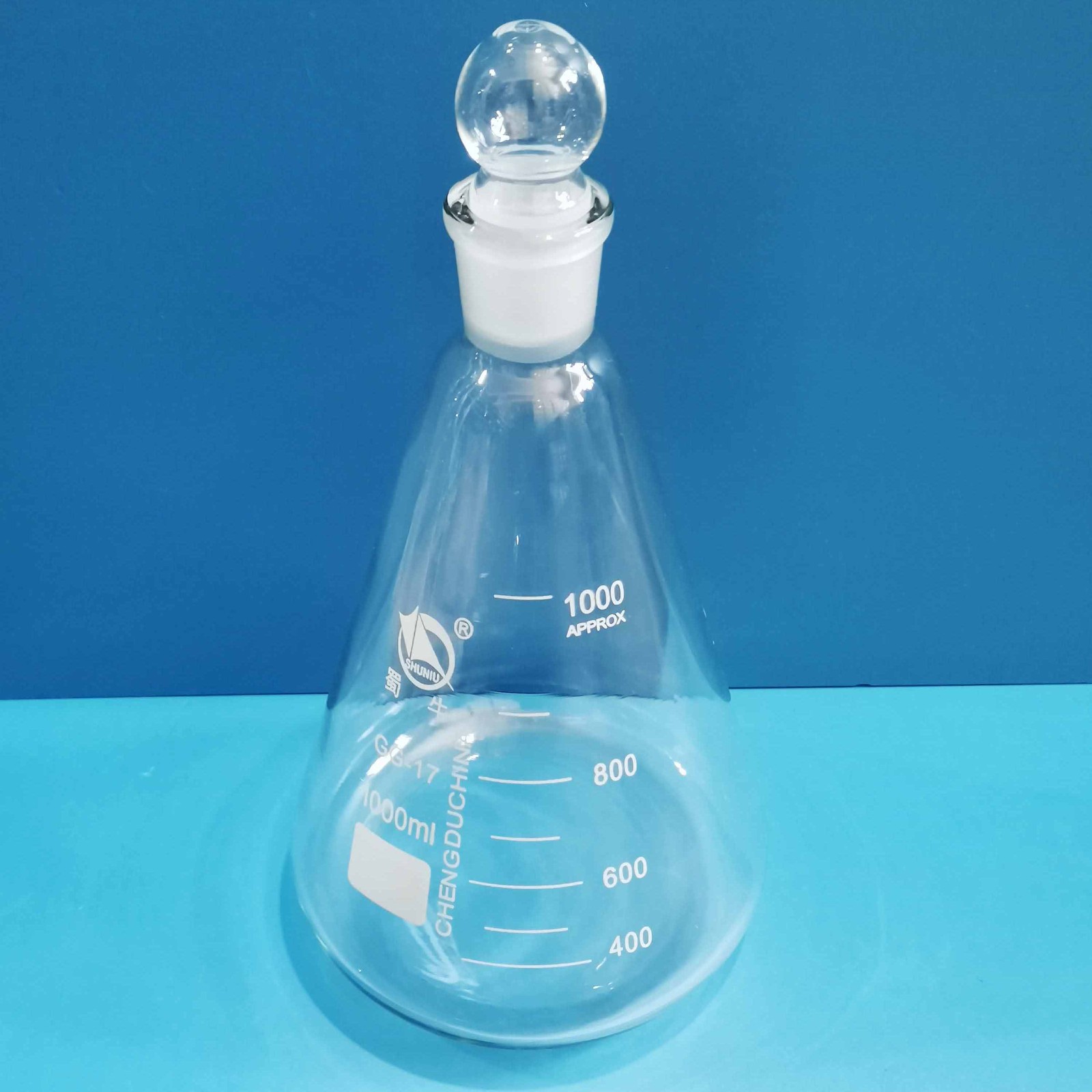蜀牛 蜀牛 青岛库 具塞三角烧瓶 1000ML/24 蜀牛 1000ML/24 6只/盒*6/箱 1000ML/24 6只/盒*6/箱