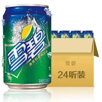 可口可乐 可口可乐 雪碧330ml24入 330ml*24瓶/箱 330ml*24瓶/箱