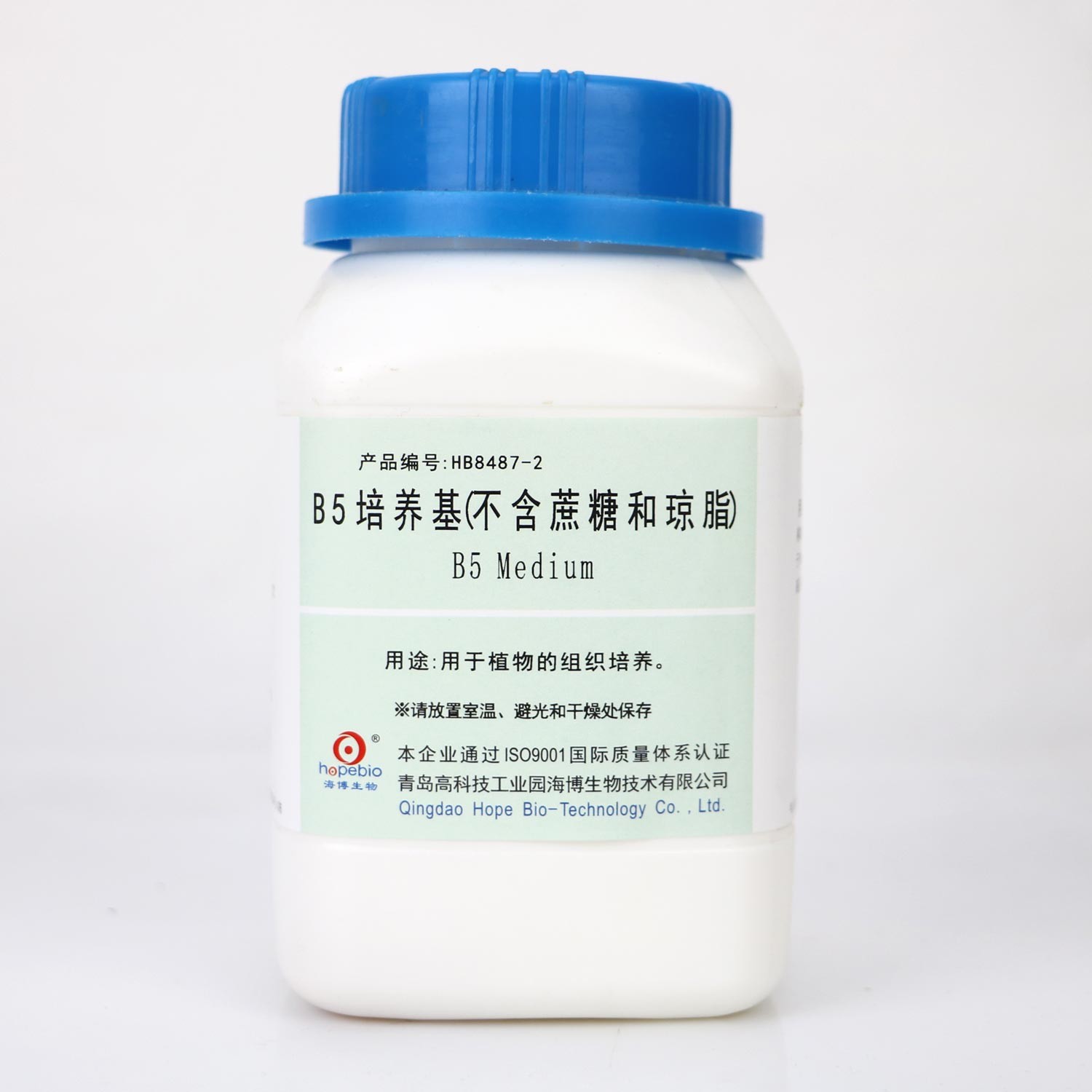 海博 Hopebio 海博 Hopebio 青岛库 B5培养基（不含琼脂和蔗糖）  海博 250G 联系客服更改折扣 250G 250G