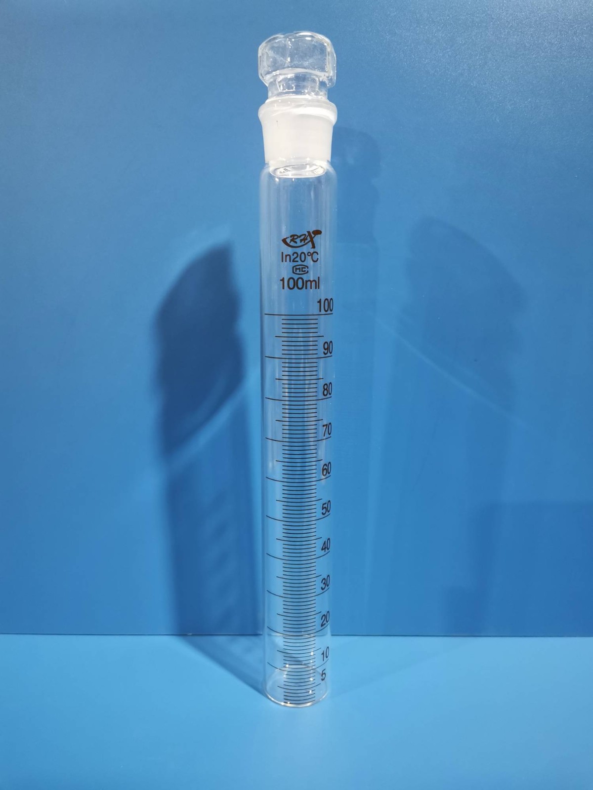 RH RH 青岛库 高硼硅具塞密度比色管 A级 100ml 刻线（酸洗不掉色） A级 100ml A级 100ml