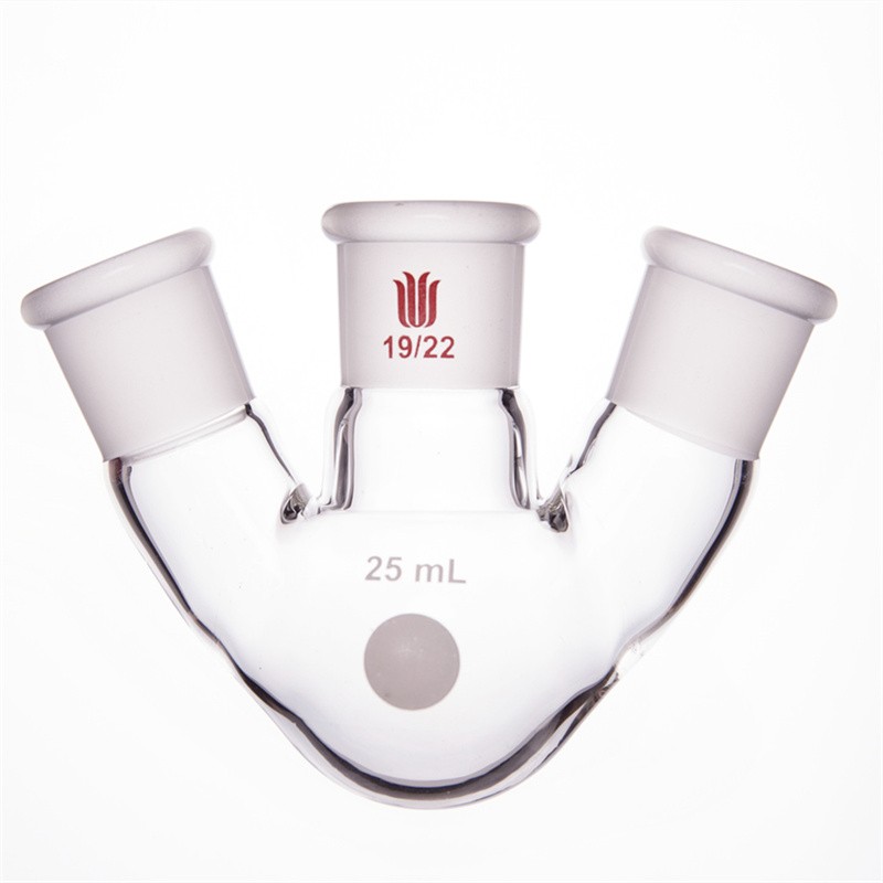 欣维尔 欣维尔 青岛库 斜三口烧瓶 25ml 中间磨口:19/22侧磨口:19/22 欣维尔 25ml 中间磨口:19/22侧磨口:19/22 青岛库 25ml 中间磨口:19/22侧磨口:19/22 青岛库
