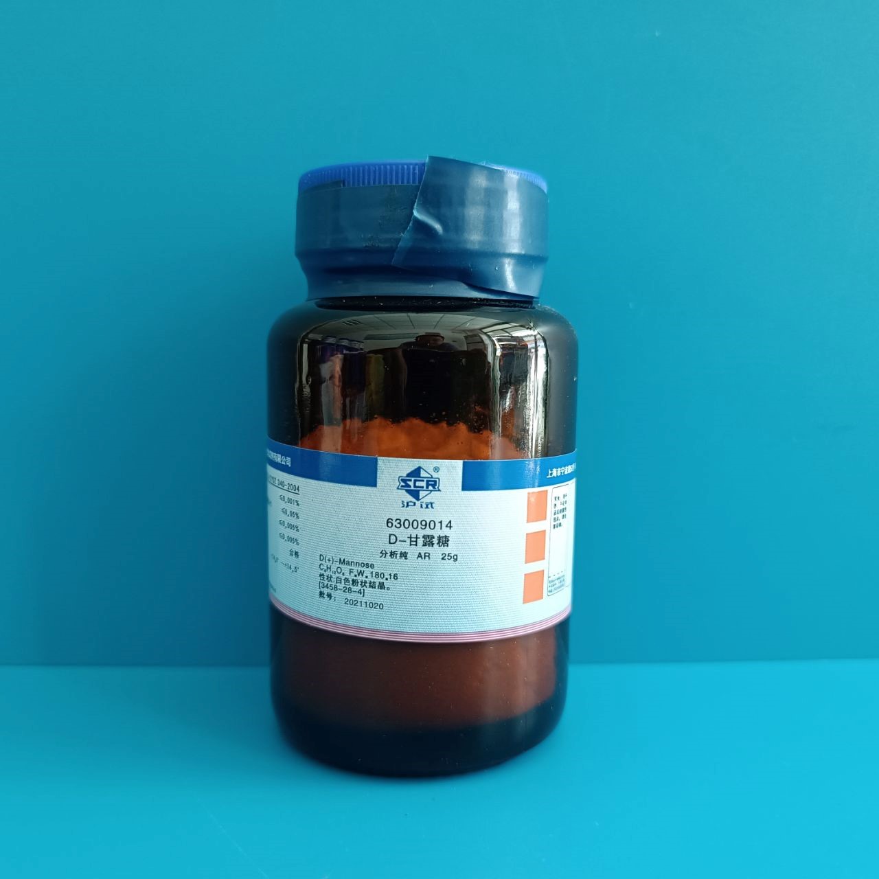国药 沪试 国药 沪试 济南库 D(+)-甘露糖 AR 25G 国药 AR 25G AR 25G