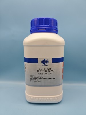 国药 沪试 国药 沪试 济南库 聚乙二醇 6000 CP 500G 国药 CP 500G CP 500G