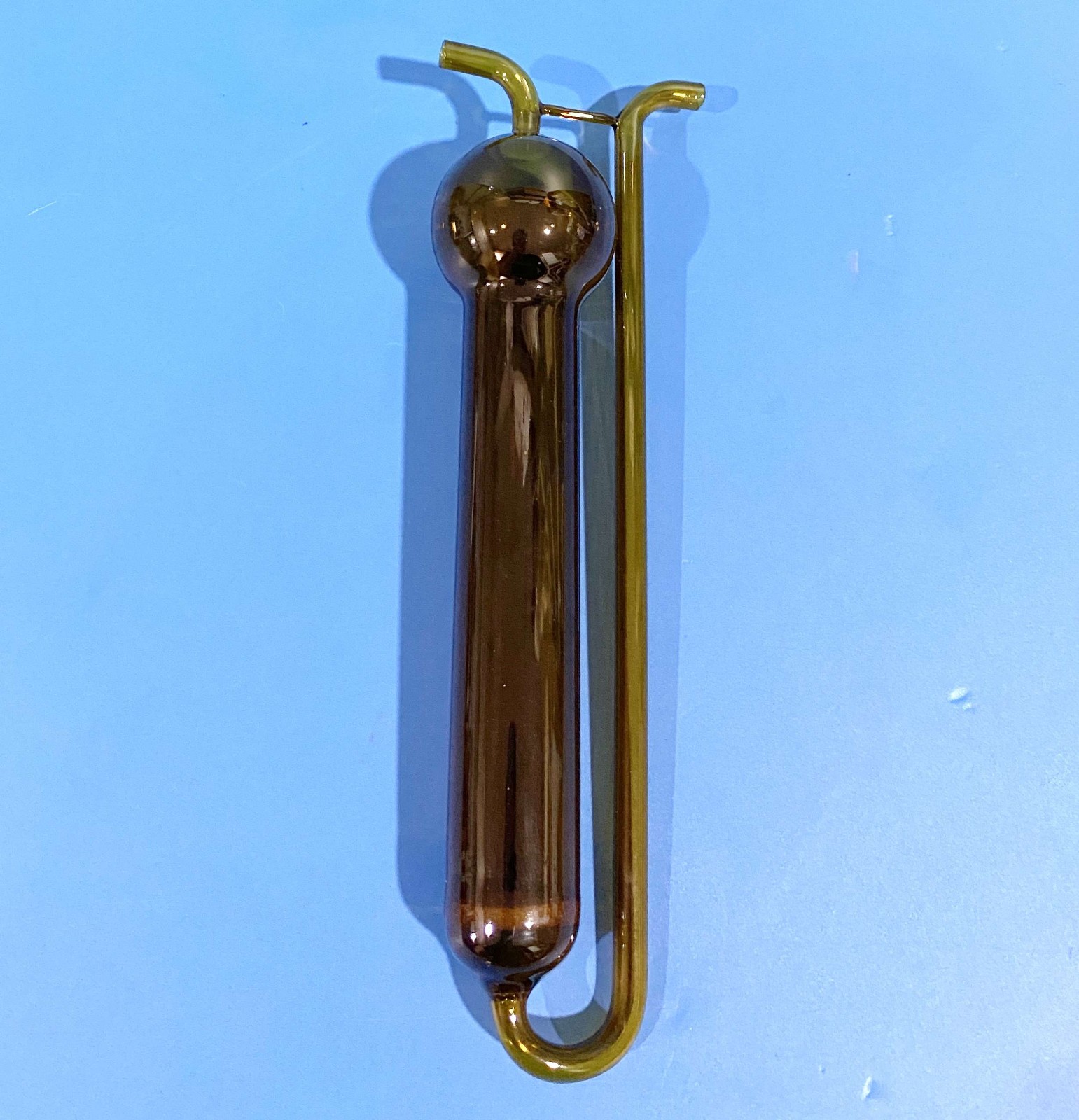 青岛库 U型多孔玻板吸收管 棕 75ml 棕 75ml 棕 75ml