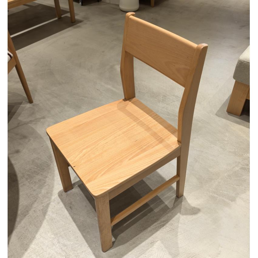 爱客意 爱客意 榉木餐椅山梨 50*48*83 山梨 50*48*83 山梨