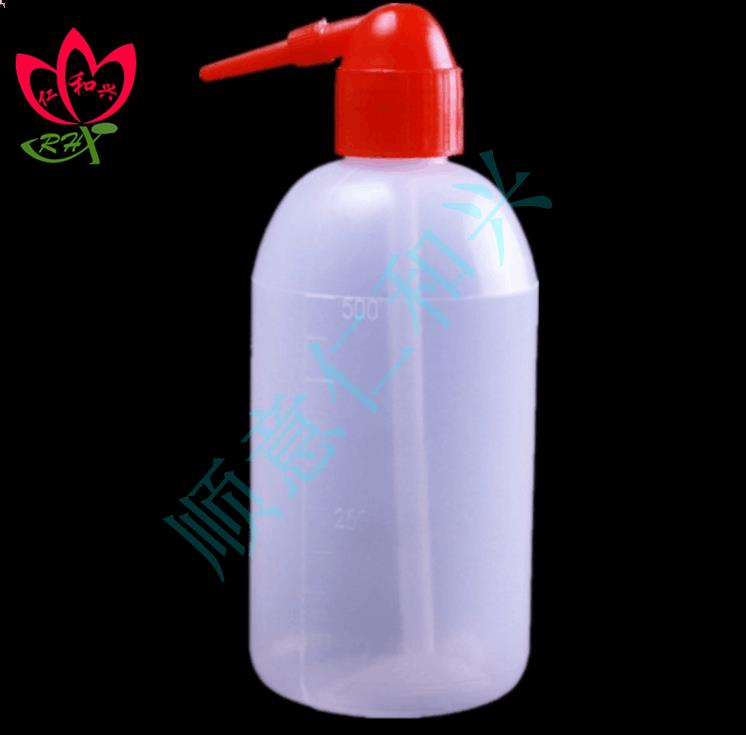青岛库 塑料洗瓶 500ML 红 HB 500ML 红，200只/箱 500ML 红，200只/箱