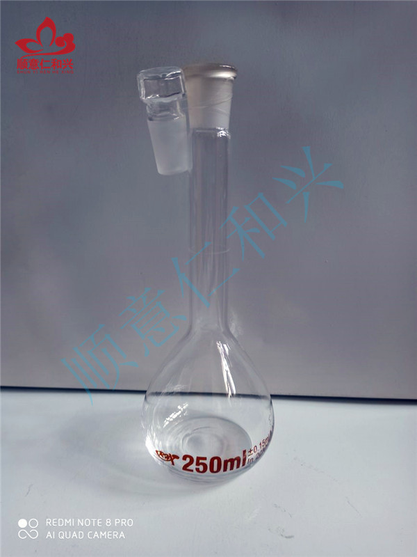 RH RH 青岛库 高硼硅标口量瓶 六角 A级250ml RHX  优等品高过检率 刻标（酸洗不掉色） 六角 A级250ml 六角 A级250ml