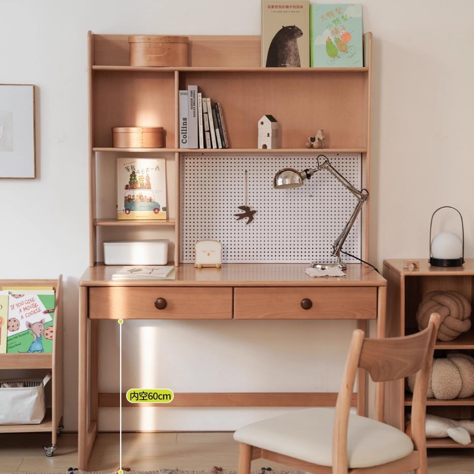 爱客意 爱客意 榉木书桌安格雷 100/120*65*176 安格雷 100/120*65*176 安格雷