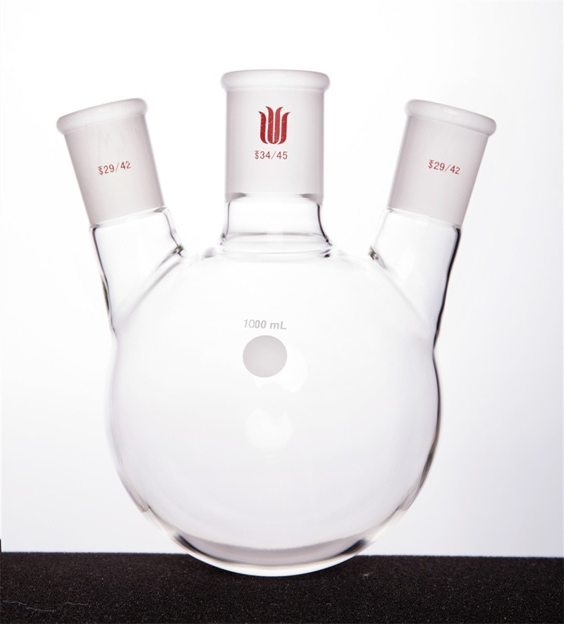 欣维尔 欣维尔 济南库 斜三口烧瓶 1000ml 中间磨口:34/45侧磨口:29/42 欣维尔 1000ml 中间磨口:34/45侧磨口:29/42 济南库 1000ml 中间磨口:34/45侧磨口:29/42 济南库
